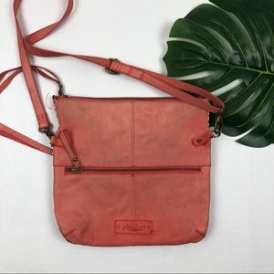 Lucky Brand leather bag Coral Color